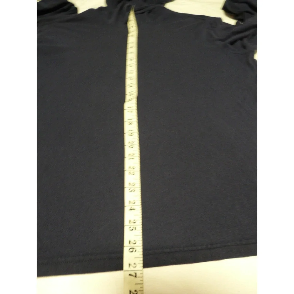 Polo Ralph Lauren Lightweight Hoodie Mens Medium Blue Pima Cotton Shirt Pony‎